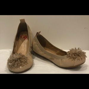 Patent leather ballet shoes